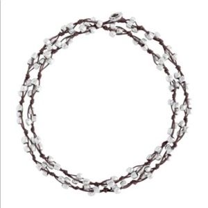 Uno de 50  thorned heart Long necklace